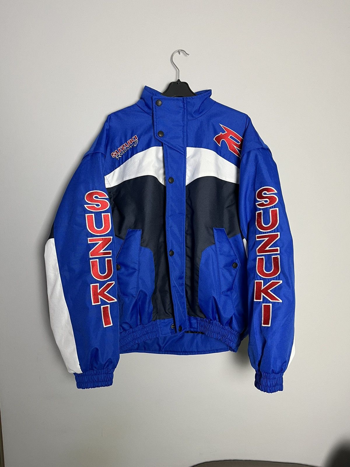 Other Vintage Suzuki Racing motorcycle y2k jacket Size US L / EU 52-54 / 3 - 2 Thumbnail