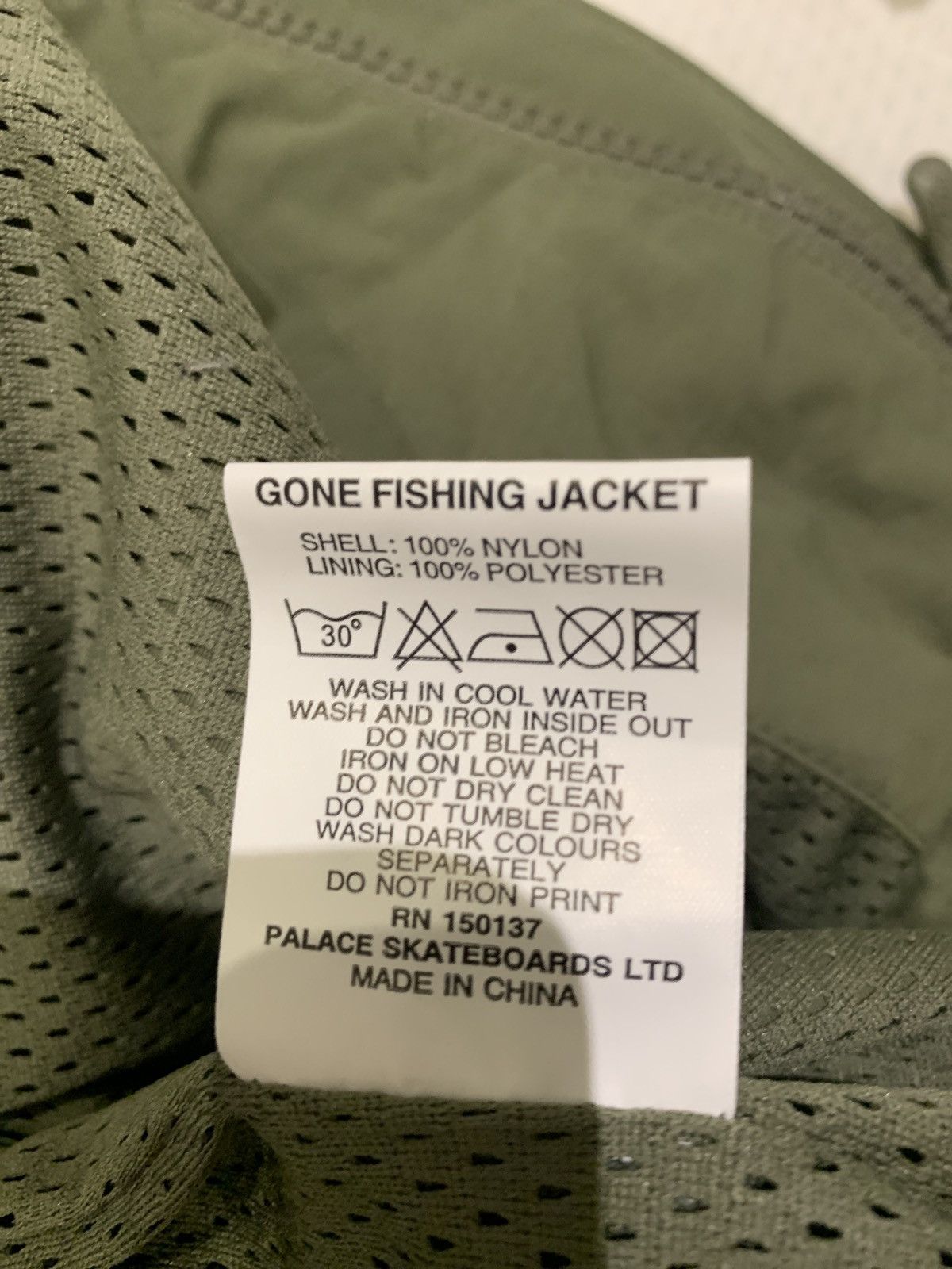 Palace Palace Gone fishing jacket | Grailed