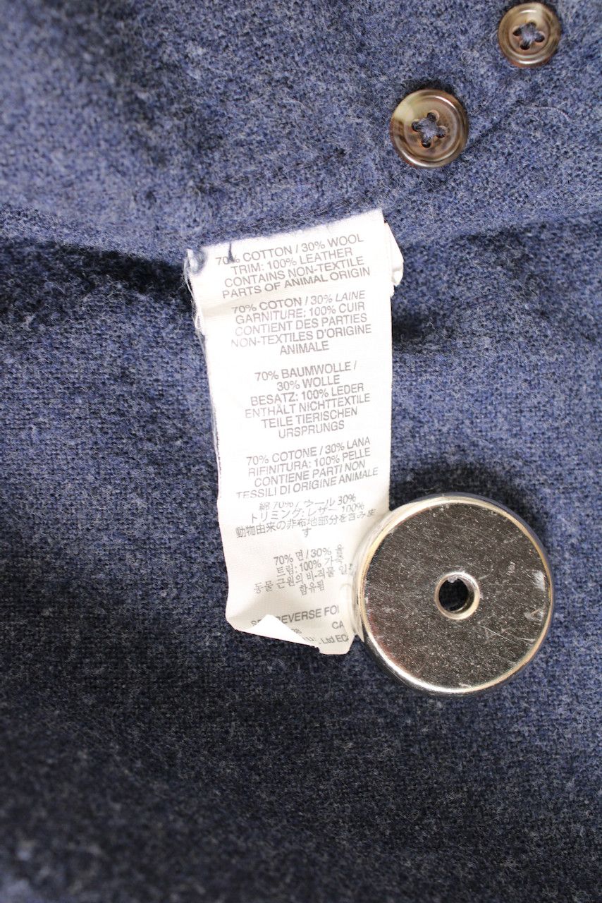 J.Crew Jcrew Wool/Cotton Flannel Shirt Blue Medium Size US M / EU 48-50 / 2 - 4 Thumbnail