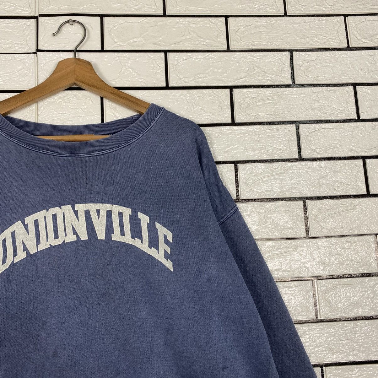 Japanese Brand Vintage Sweatshirt Union Ville Big Logo Spell Out Size US XL / EU 56 / 4 - 7 Thumbnail