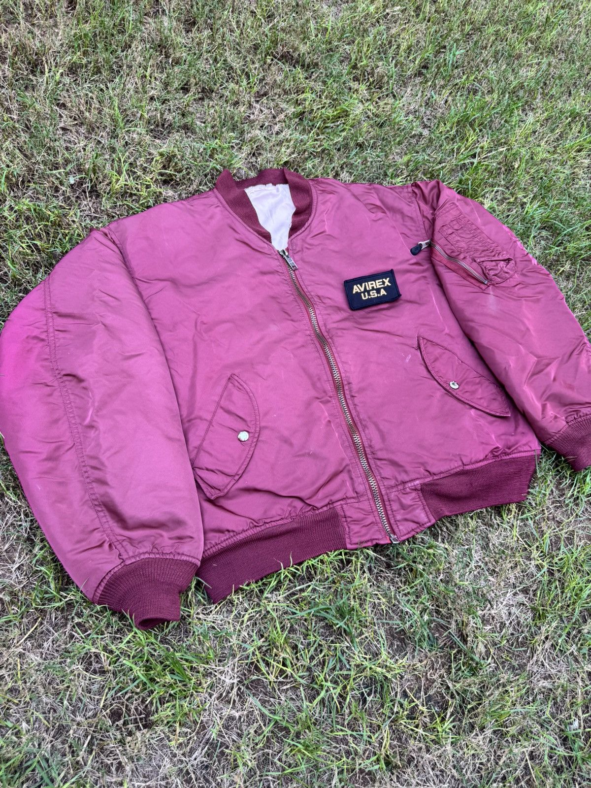 Avirex Avirex USA vintage aviator bomber ma1 jacket Size US L / EU 52-54 / 3 - 3 Thumbnail