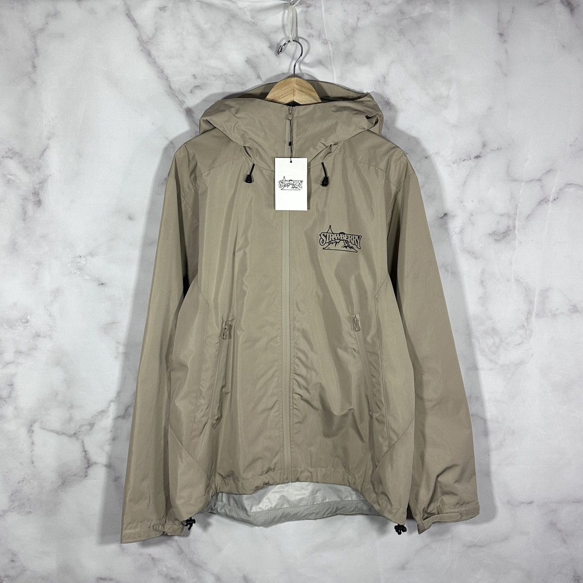 Kai purchases Strawberry Khaki Mountain Shell Jacket