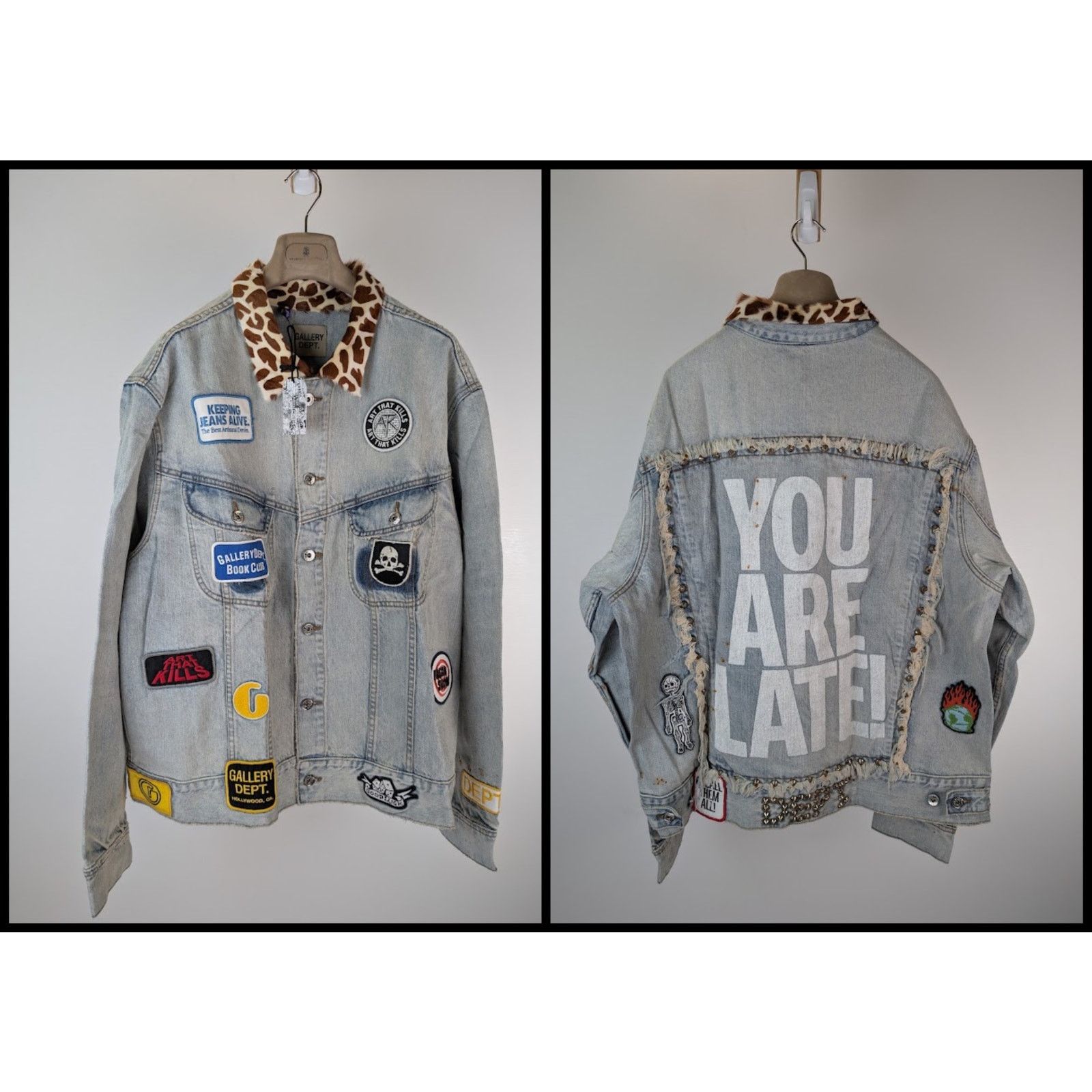 Gallery Dept. Gallery Dept Denim Logo Andy Jacket - Size XXL | Grailed