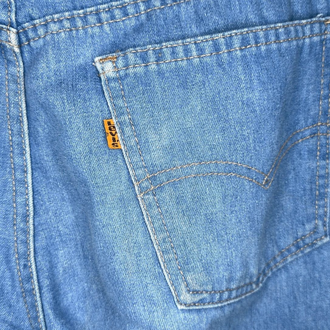 Levi's VINTAGE Levi’s Men’s Orange Tab Jeans Straight Jeans 36x30 Blue 30in Inseam Mens Jeans Comfort Dad Jeans Skosh Size US 36 / EU 52 - 5 Thumbnail