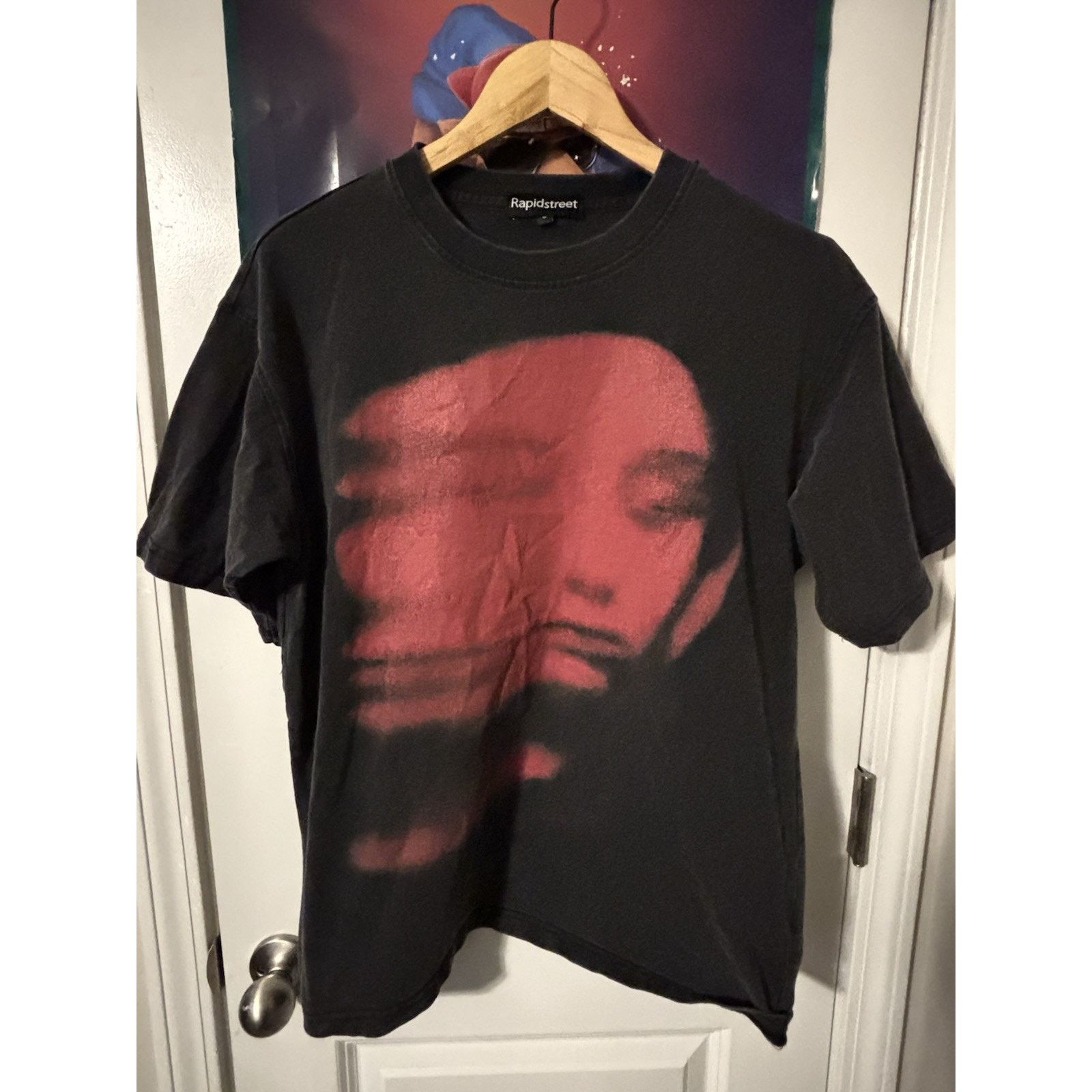 Vintage rapidstreet black graphic Small Streetwear Hip Hop Y2k Size US XL / EU 56 / 4 - 1 Thumbnail