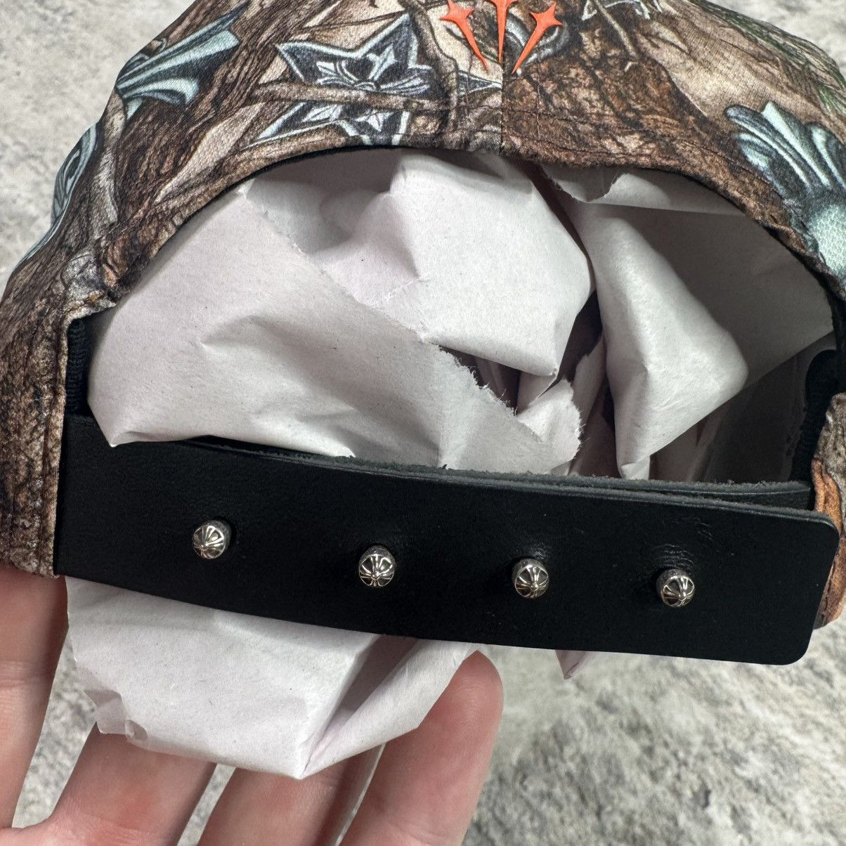 Chrome Hearts Nike Nocta drake CLB camo baseball hat Size ONE SIZE - 8 Thumbnail