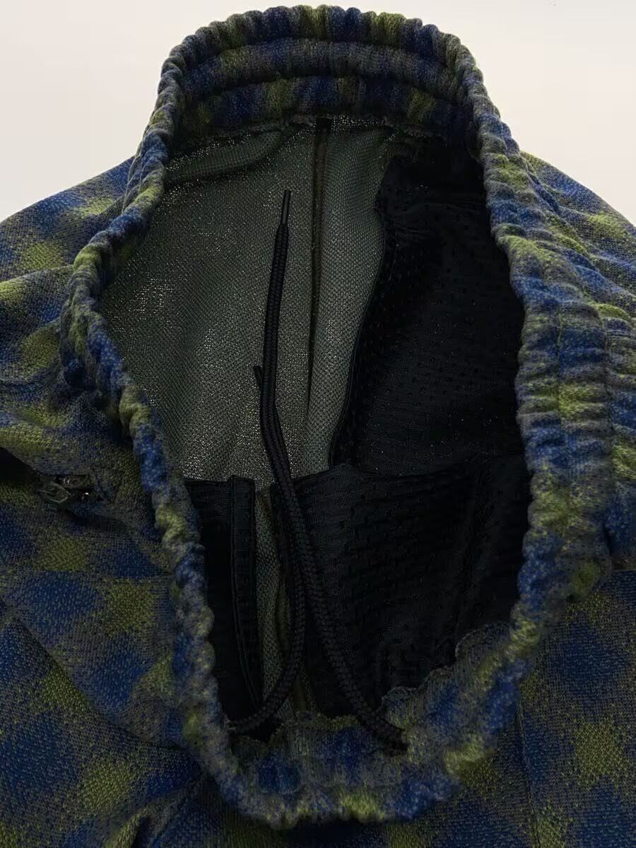 Needles Needles Polyester Track Pants Blue Check Size US 28 / EU 44 - 3 Thumbnail