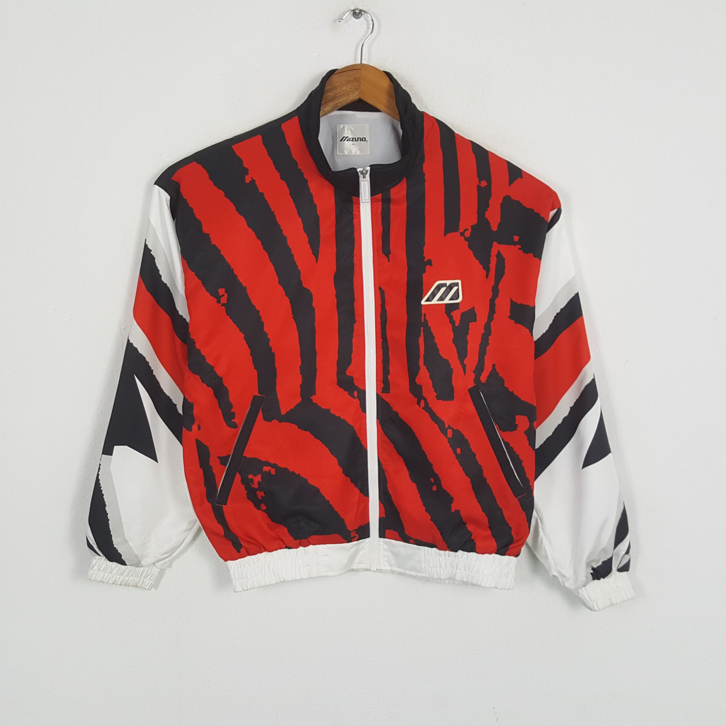 Japanese Brand Vintage MIZUNO Japanese Sportswear Art Design Jacket Size US L / EU 52-54 / 3 - 1 Thumbnail