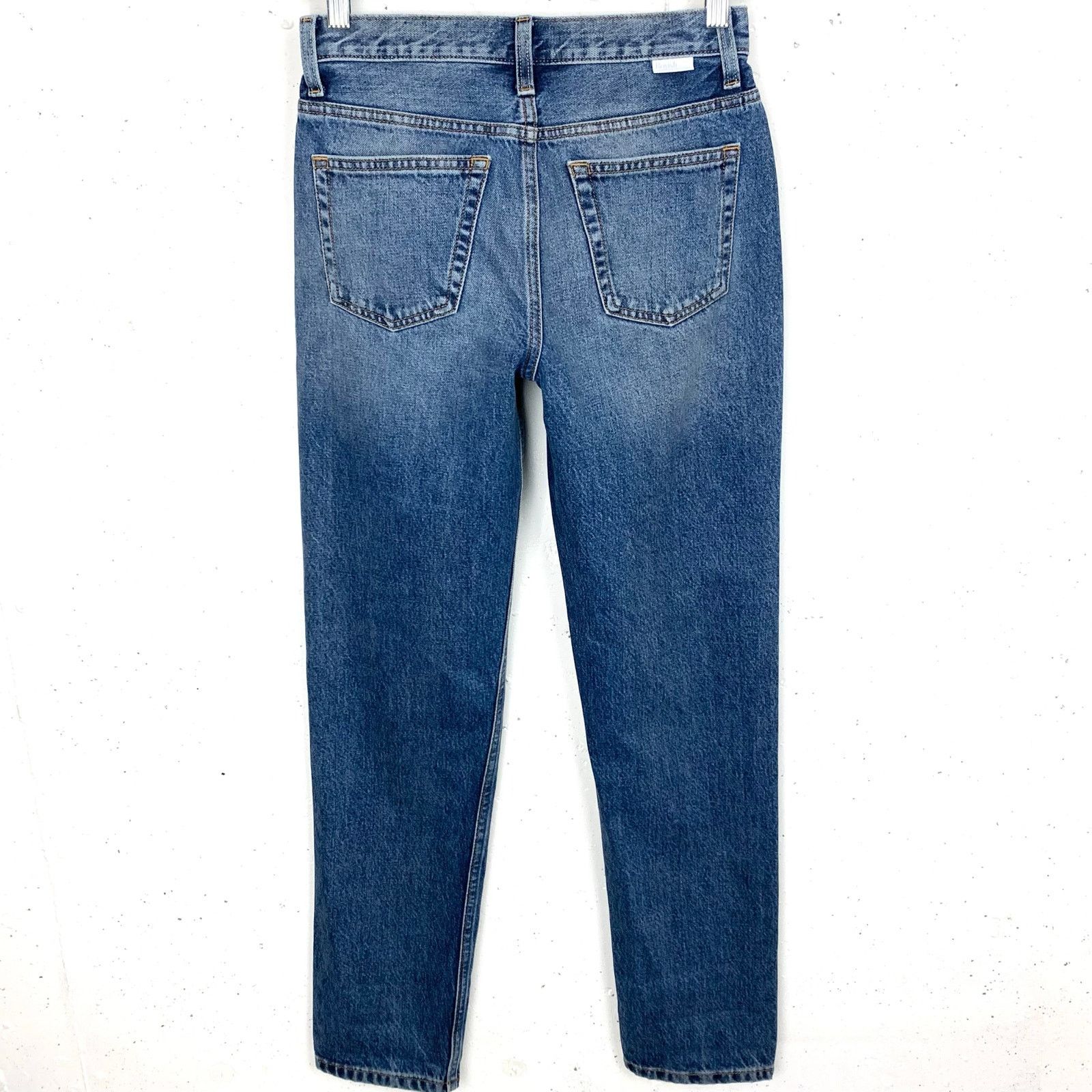 Boyish Boyish Tommy High Rise Straight Denim Jeans Button Fly 25 Size 25" / US 0 / IT 36 - 4 Thumbnail