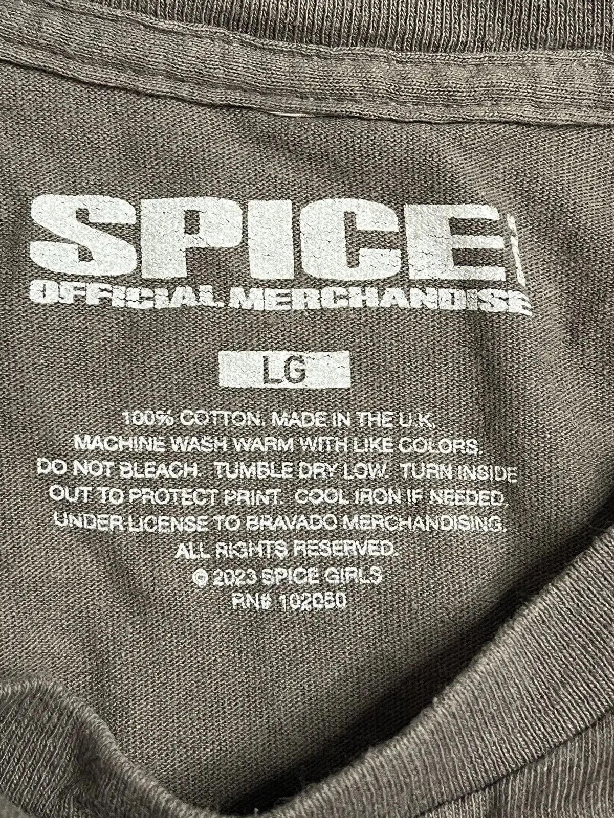 Band Tees VINTAGE Y2K BAND TEE SPICE GIRLS PROMO ROCK BUYMYSTUFF Size US L / EU 52-54 / 3 - 3 Thumbnail