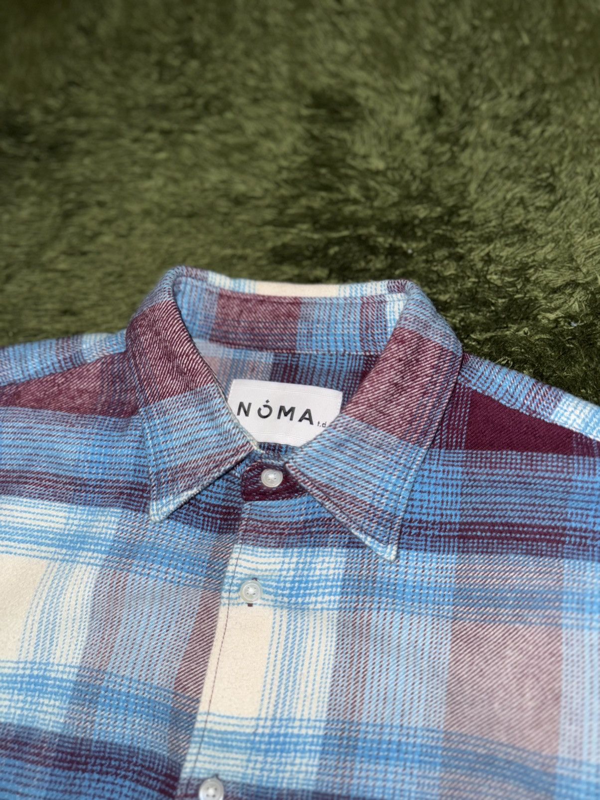 NOMA t.d [3] NOMA t.d. Multi Check Flannel Shirt Size US XL / EU 56 / 4 - 3 Thumbnail