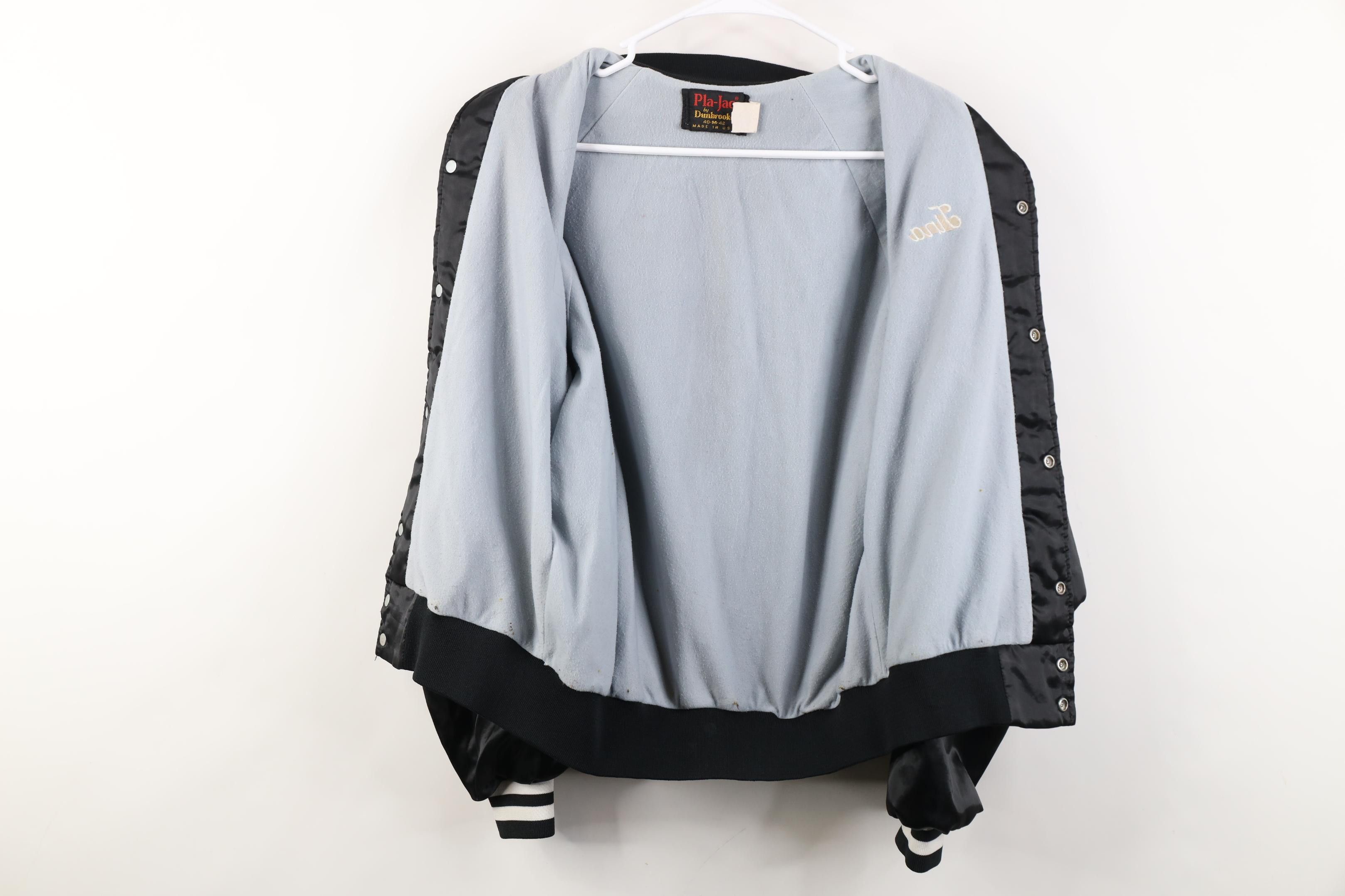 Vintage Vintage 80s Spinners Lined Satin Bomber Jacket USA Size M / US 6-8 / IT 42-44 - 11 Thumbnail