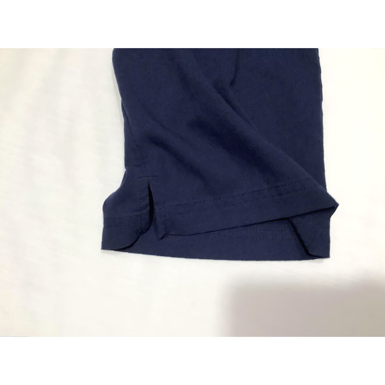 Koio Koi Pants Womens XL Blue Scrub Cargo Elastic Waist Drawstring Medical Workwear Size 40" / US 18 - 4 Thumbnail