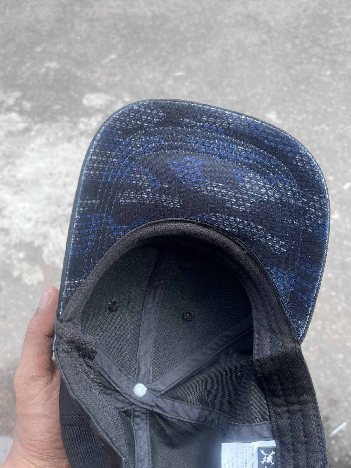 Oakley Oakley Luxottica Japan Tech Snapback Hat Camo Brim Black Size ONE SIZE - 8 Thumbnail