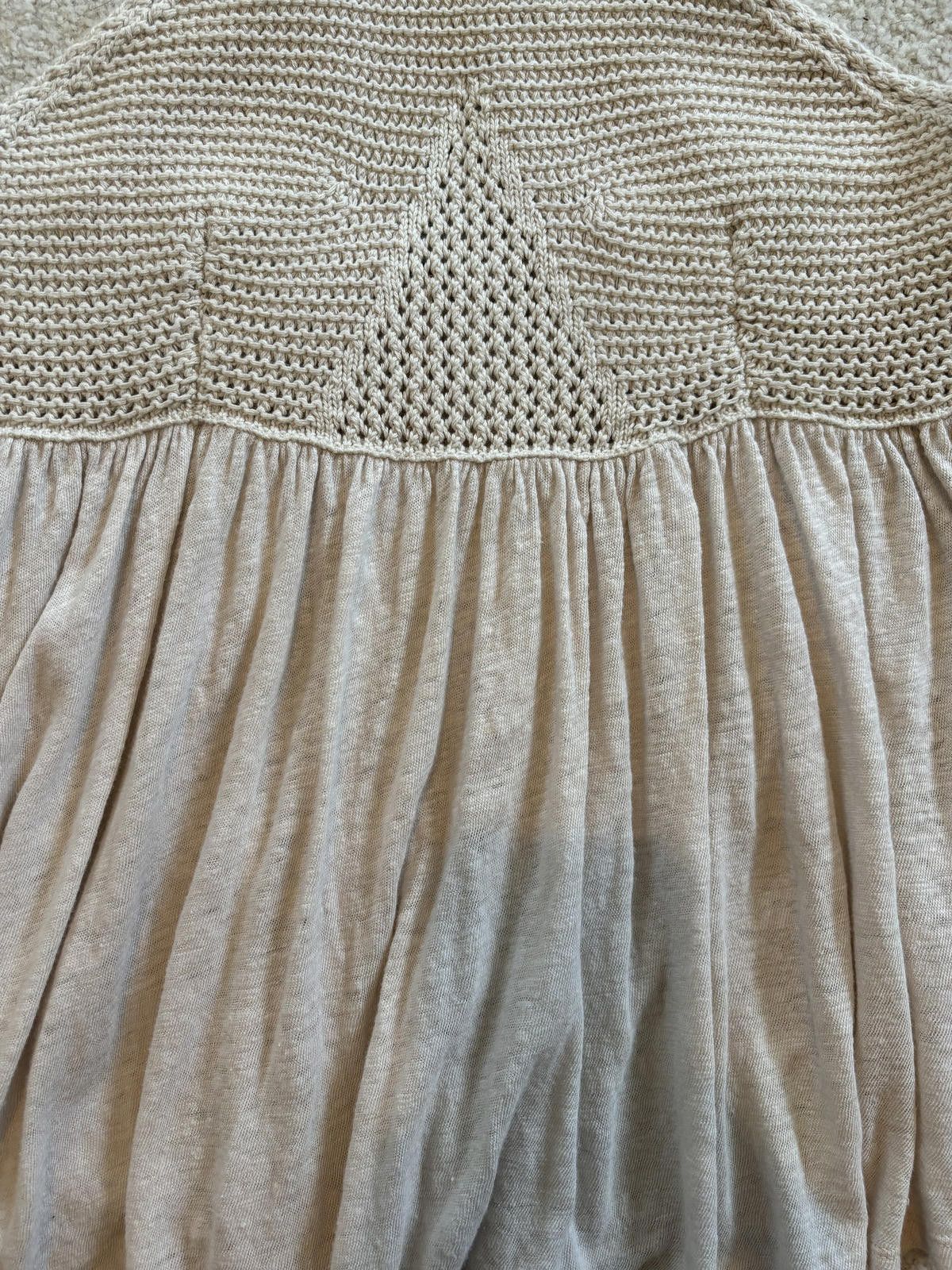 Free People Free People Road Trip Bohemian Crochet Knit Swing Top Size S / US 4 / IT 40 - 7 Thumbnail