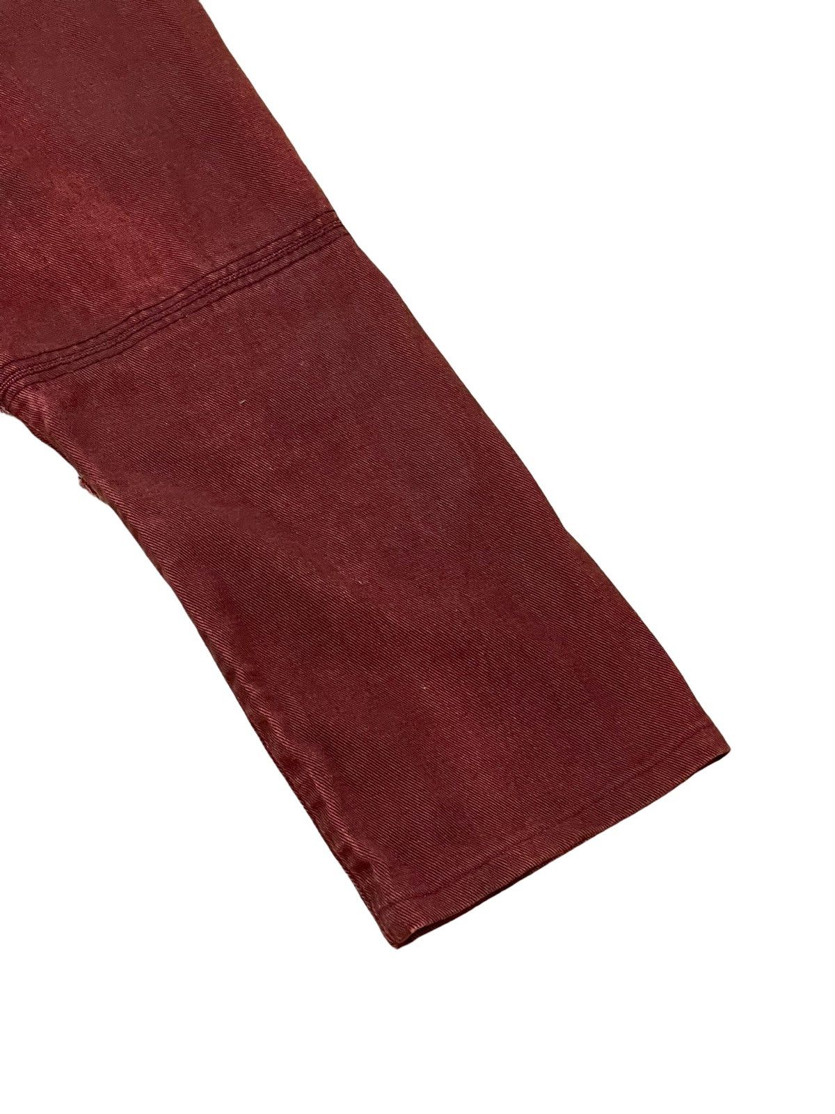 Japanese Brand Hagi Jeans Semantic Design Biker Cropp Regular Straight 8🟦0 Size US 33 - 14 Thumbnail