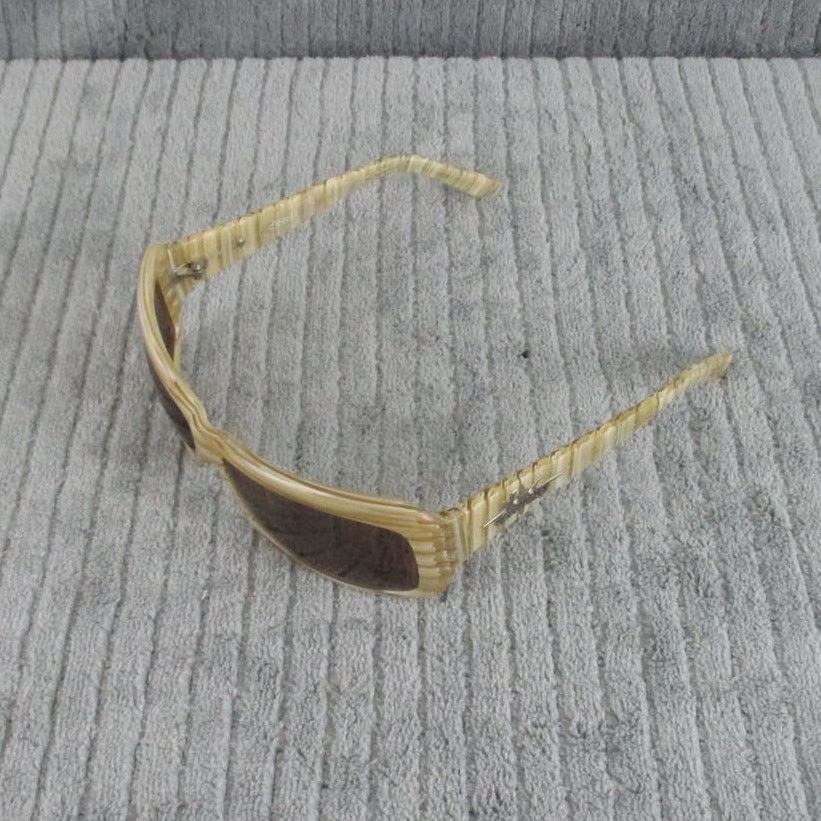 Other New Divine Eyewear Crush Tan Horn/Polarized Amber Sunglasses Size ONE SIZE - 8 Thumbnail