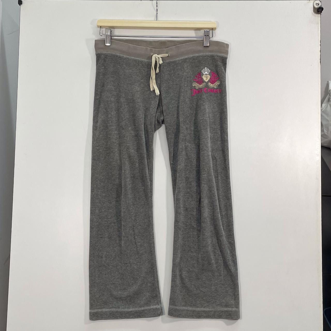 Juicy Couture Beige Juicy Couture Velour Track Pants Size 32" / US 10 / IT 46 - 1 Thumbnail