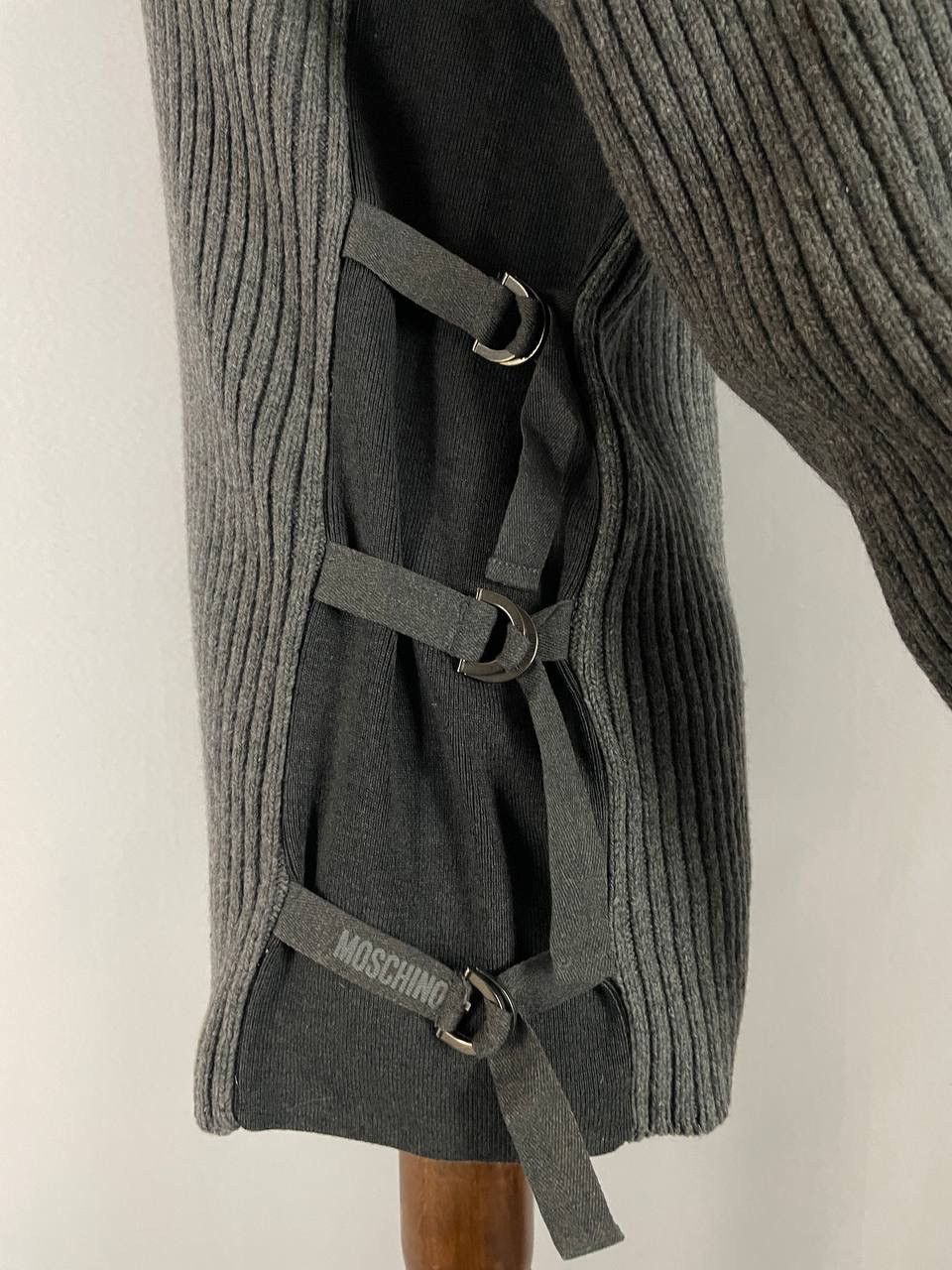 Moschino Moschino Sweater Grey Size US XL / EU 56 / 4 - 8 Thumbnail