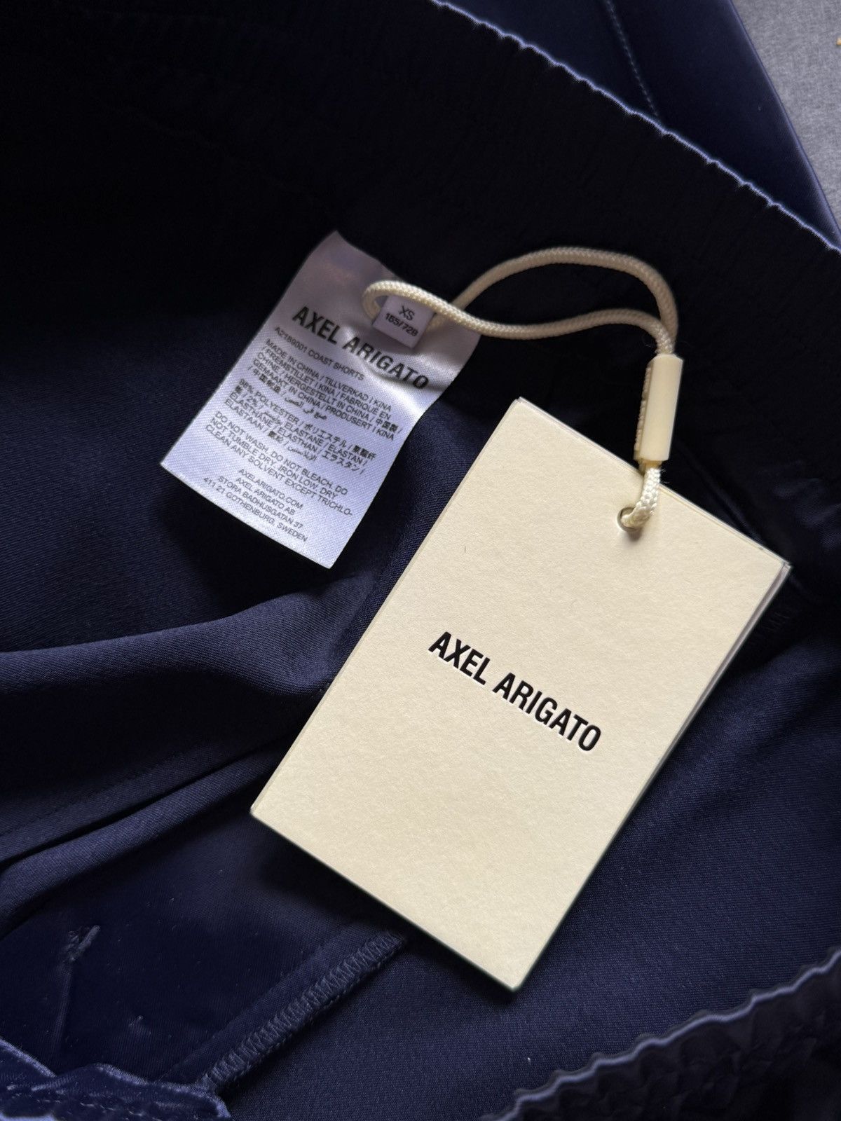 Axel Arigato Axel Arigato Coast Shorts Navy Size US 28 / EU 44 - 7 Thumbnail