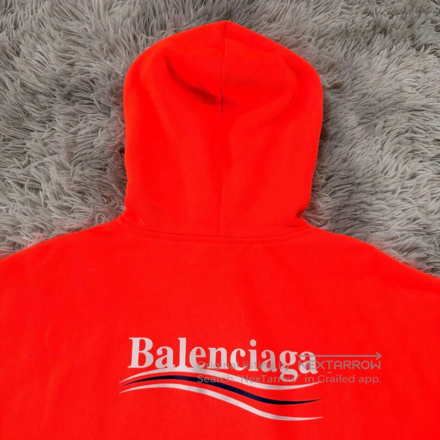 Balenciaga balenciaga red hoodie unisex xs size. Size US XS / EU 42 / 0 - 8 Thumbnail