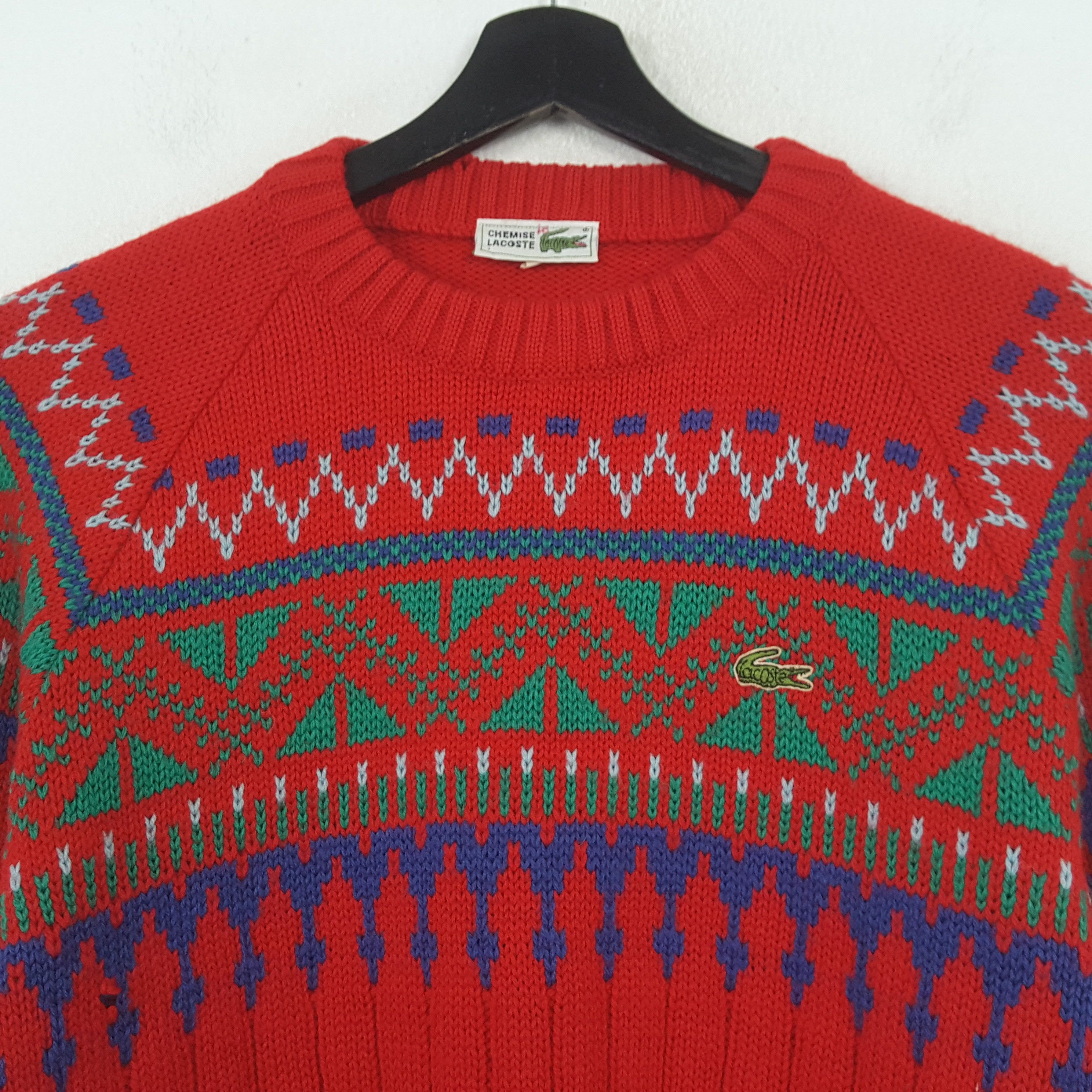 Lacoste Lacoste Nice Design Knitwear Sweater RR6 Size US S / EU 44-46 / 1 - 2 Thumbnail