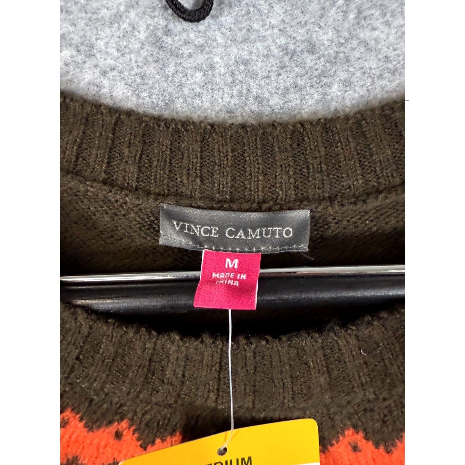 Vince Camuto Vince Camuto Pullover Sweater Womens M Brown Halloween Holiday NWT Size M / US 6-8 / IT 42-44 - 5 Thumbnail