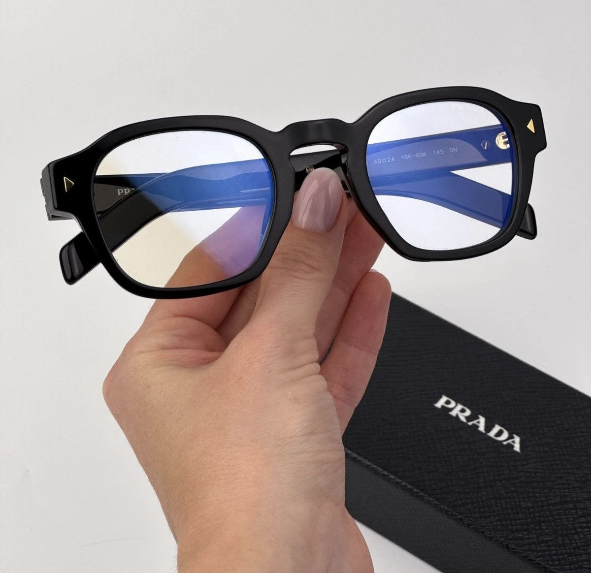 Prada Prada sunglasses PR A16S 16K60K clear blue light filter Size ONE SIZE - 4 Thumbnail