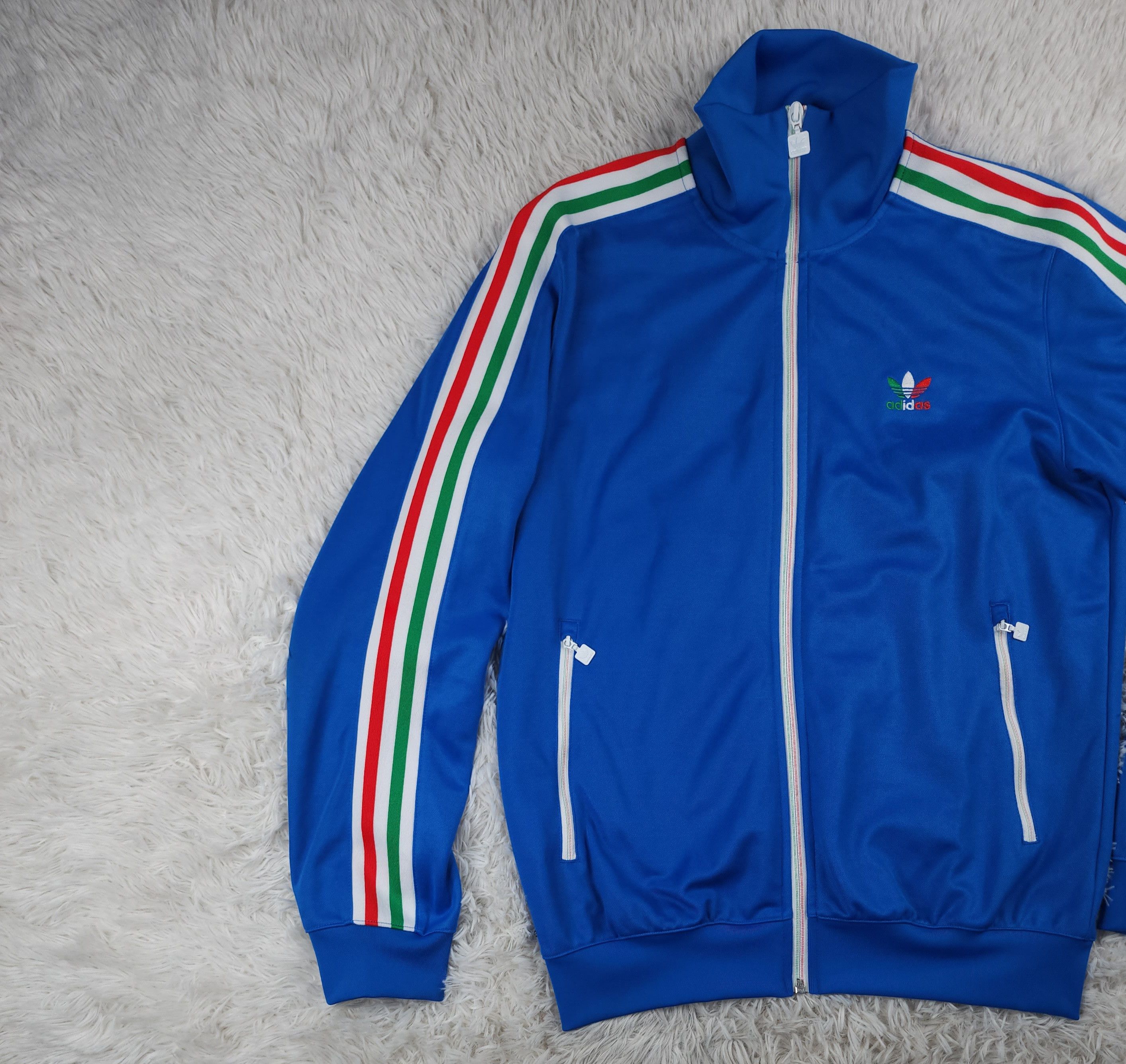Adidas Adidas Beckenbauer Italy nations full zip track jacket Size US M / EU 48-50 / 2 - 3 Thumbnail