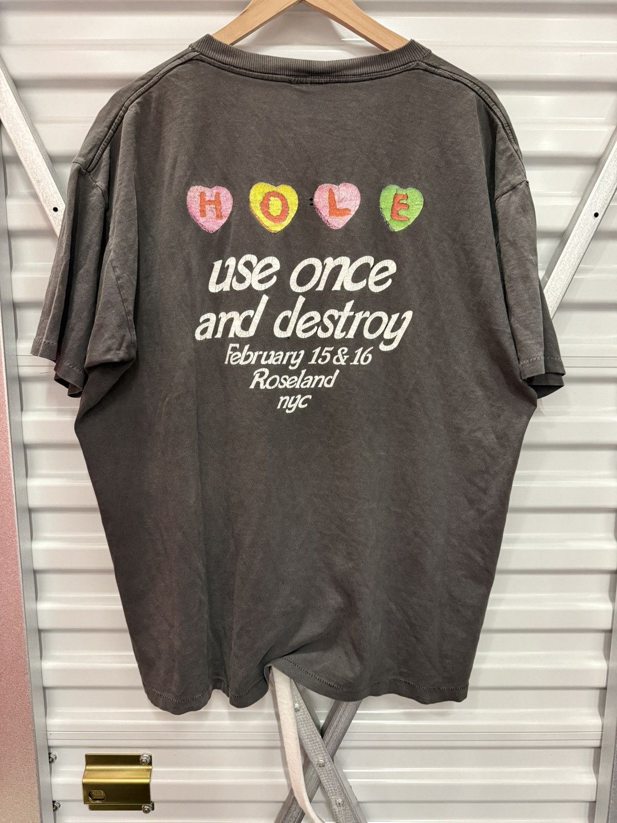 Vintage Vintage Hole Roseland NYC Use Once And Destroy Shirt size XL Size US XL / EU 56 / 4 - 1 Thumbnail