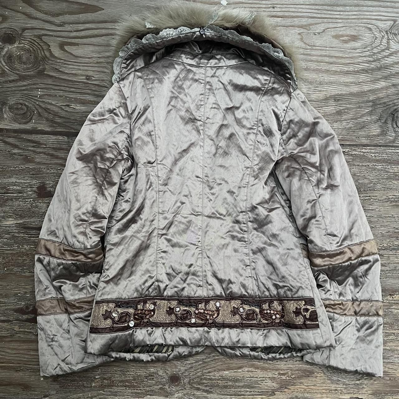Vintage Y2k Paulini Faux Fur Jacket Size XL / US 12-14 / IT 48-50 - 4 Thumbnail