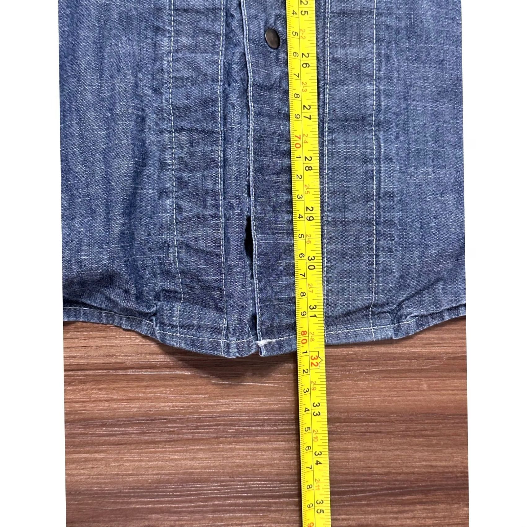 Vintage 5.11 Tactical Work Shirt Men's Denim Chambray LS Snap Button Size 2XL Size US XXL / EU 58 / 5 - 5 Thumbnail