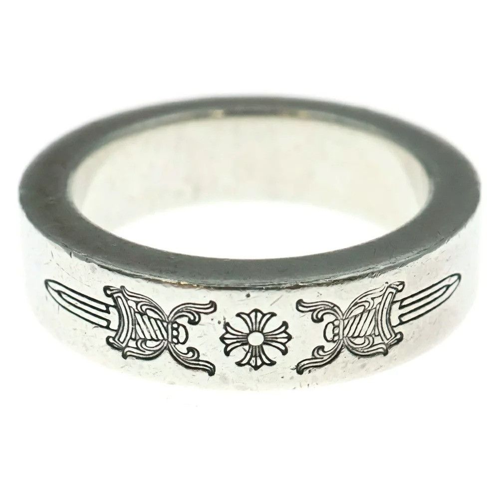 Chrome Hearts 8.5 OFFER OK! CHROME HEARTS 6mm SPACER DAGGER RING SILVER Size ONE SIZE - 1 Thumbnail