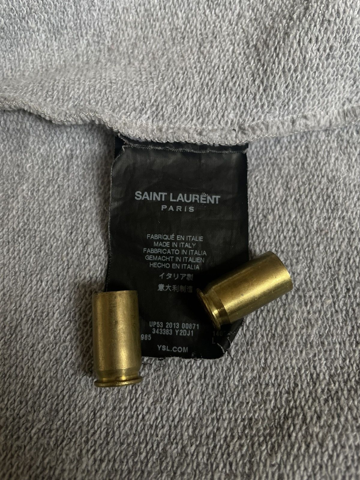 Saint Laurent Paris Archival FW13 • Hedi Slimane design • Rare dual-zip detail • Size US L / EU 52-54 / 3 - 5 Thumbnail