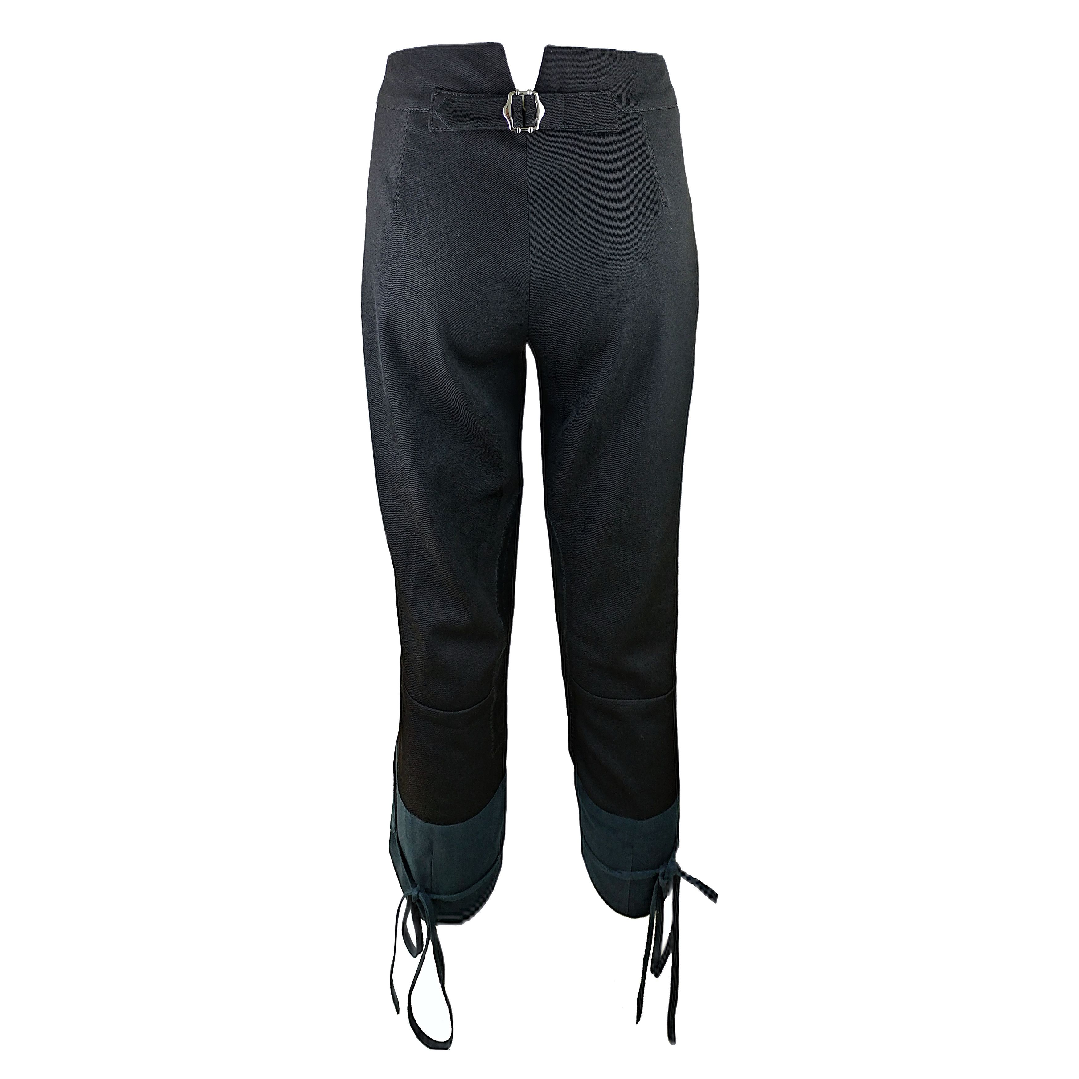 Prada Rare 90s Y2K Archive PRADA Equestrian Jodhpur Pants Size 30" / US 8 / IT 44 - 3 Thumbnail