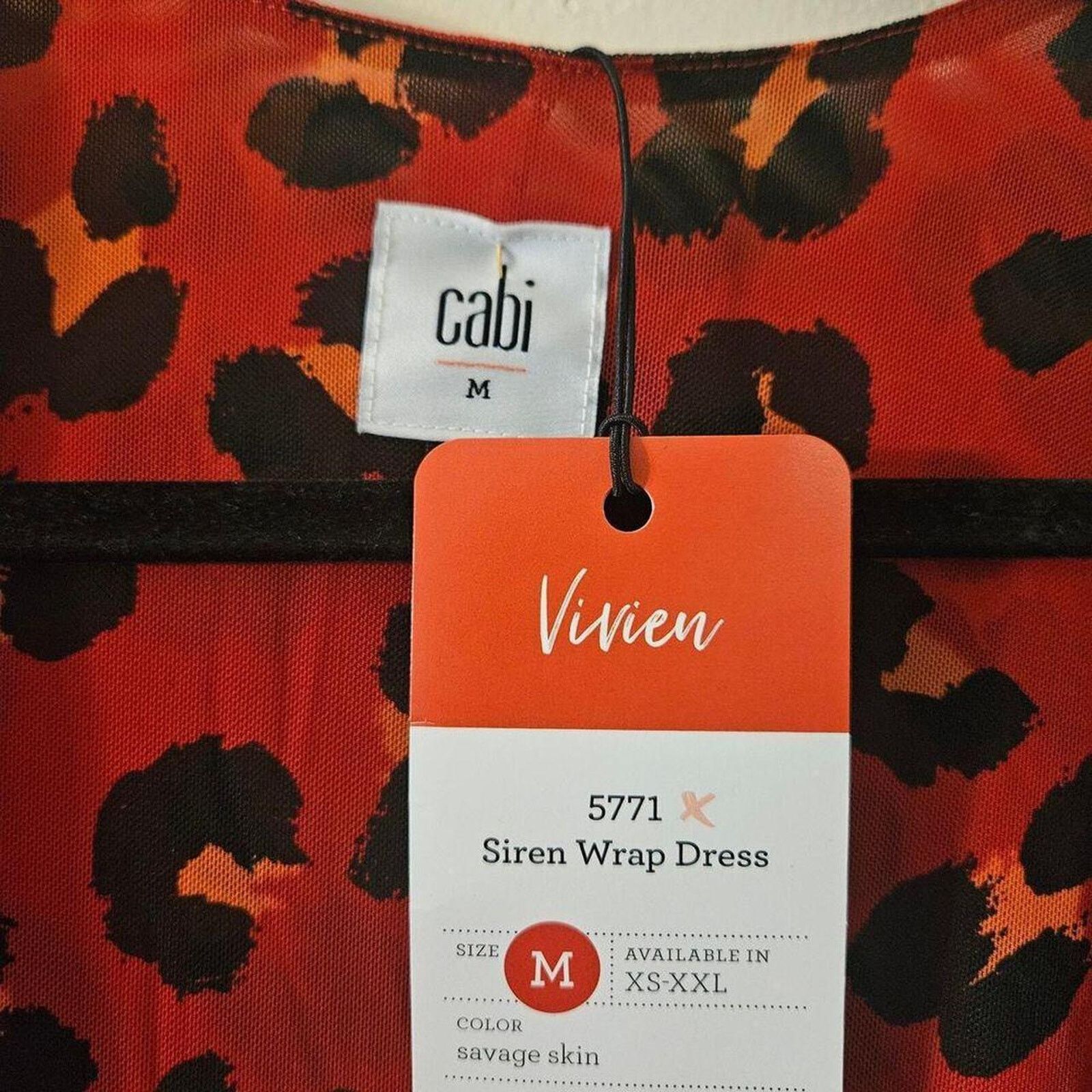The Unbranded Brand Cabi siren wrap midi dress Size M / US 6-8 / IT 42-44 - 4 Thumbnail