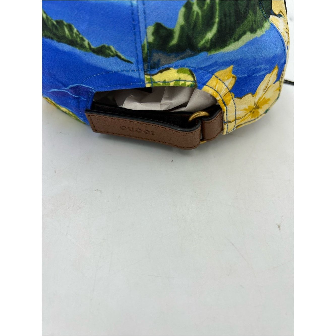 Unisex Gucci, Hawaii print baseball cap size s adjustable