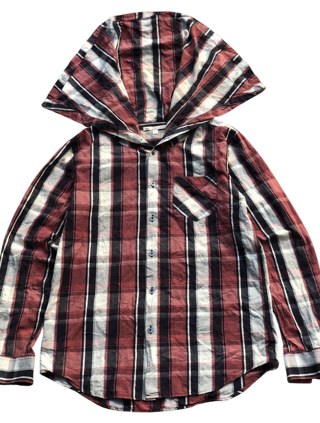 Japanese Brand × Le Grande Bleu (L.G.B.) 5cm Plaid Shirt Ifsixwasnine Style Size US L / EU 52-54 / 3 - 1 Thumbnail