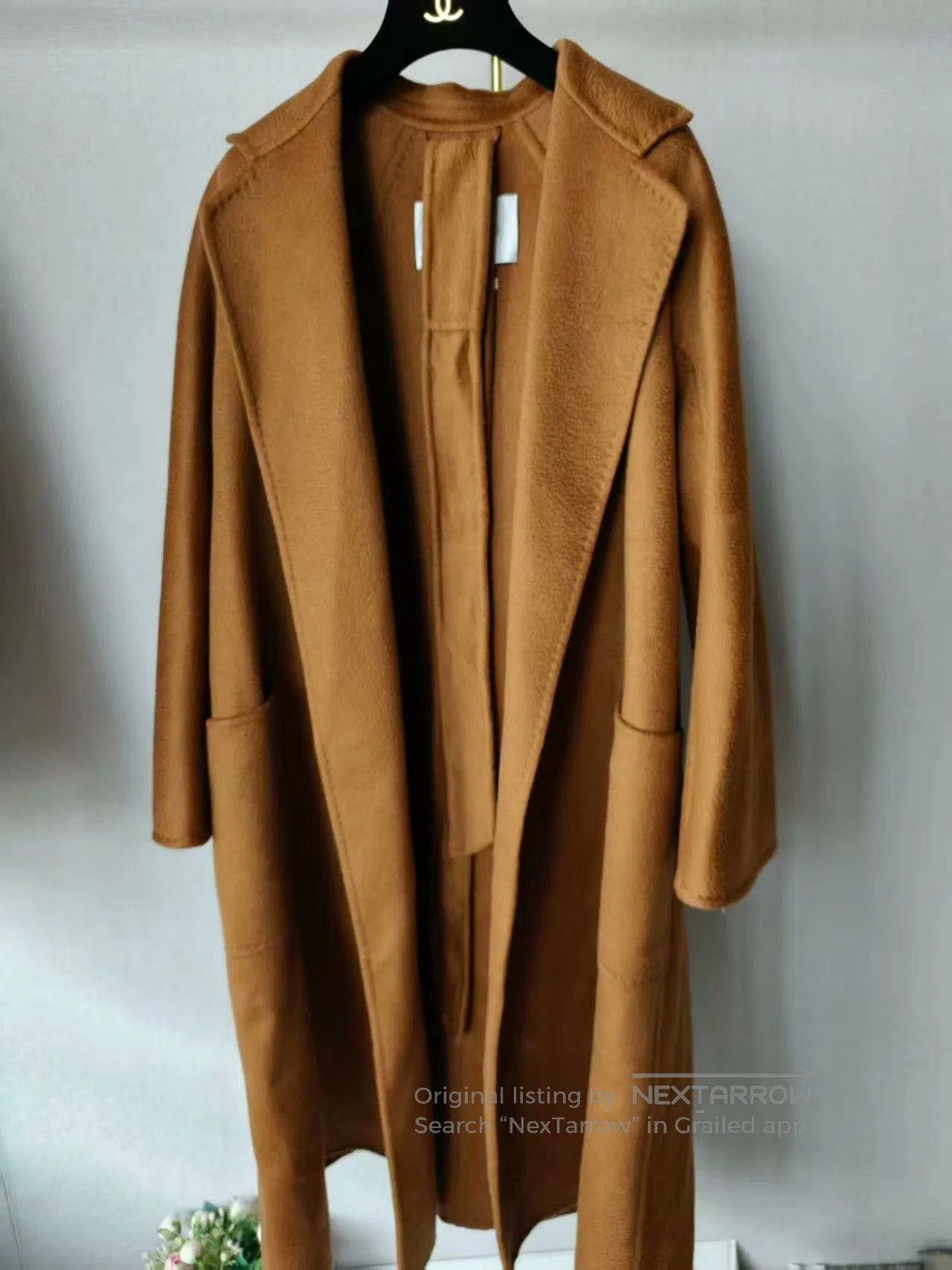 Max Mara MaxMara Labbro Classic Robe Cashmere Coat. Size M / US 6-8 / IT 42-44 - 5 Thumbnail