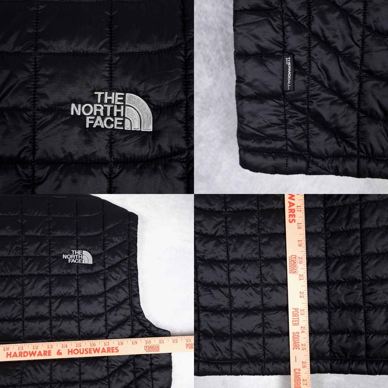 The North Face The North Face Thermoball Vest Mens Medium Black Quilted Lightweight Hike Size US M / EU 48-50 / 2 - 9 Thumbnail