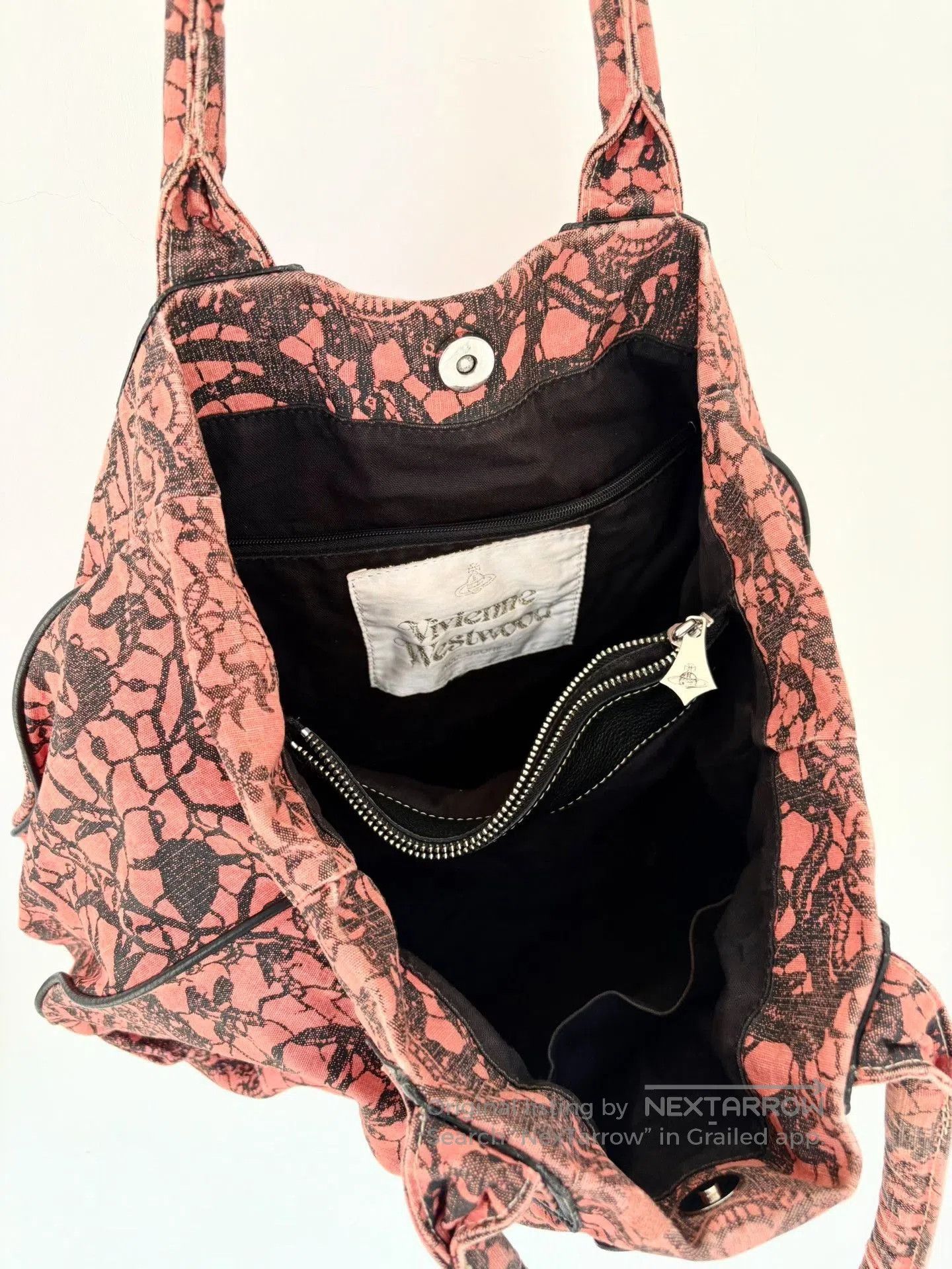 Vivienne Westwood Vivienne Westwood Vintage Orange Lace Handbag. Size ONE SIZE - 4 Thumbnail