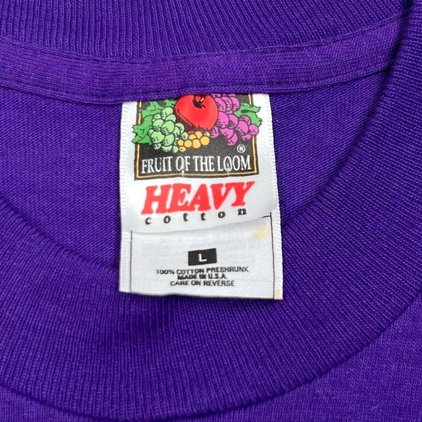 Fruit Of The Loom VINTAGE The Venetian “Las Vegas” Preview Center Souvenir Single Stitch T-Shirt L Purple Nike? Size US L / EU 52-54 / 3 - 2 Thumbnail