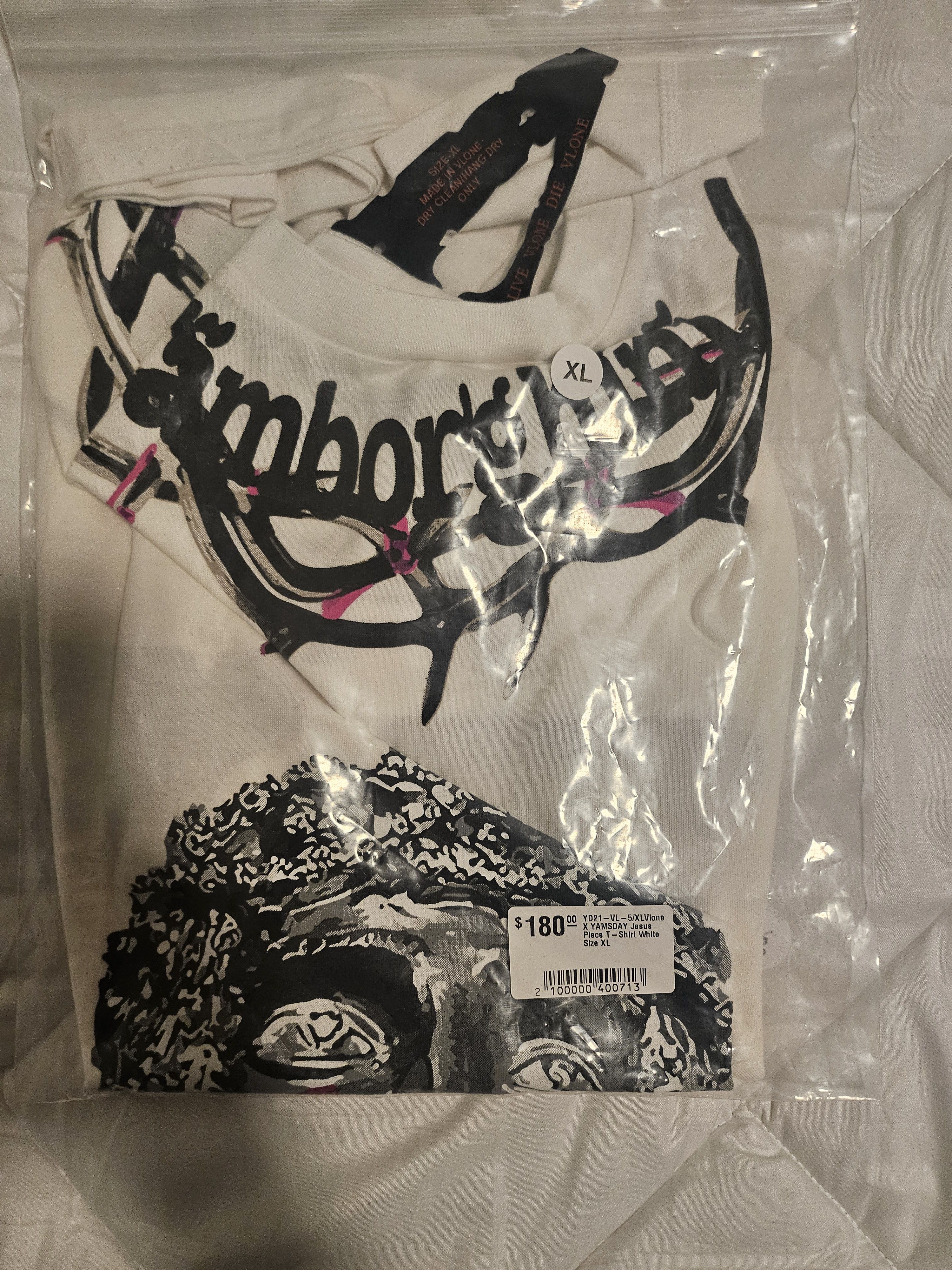 Vlone Vlone Yamborghini Pop up event shirt Size US XL / EU 56 / 4 - 4 Thumbnail