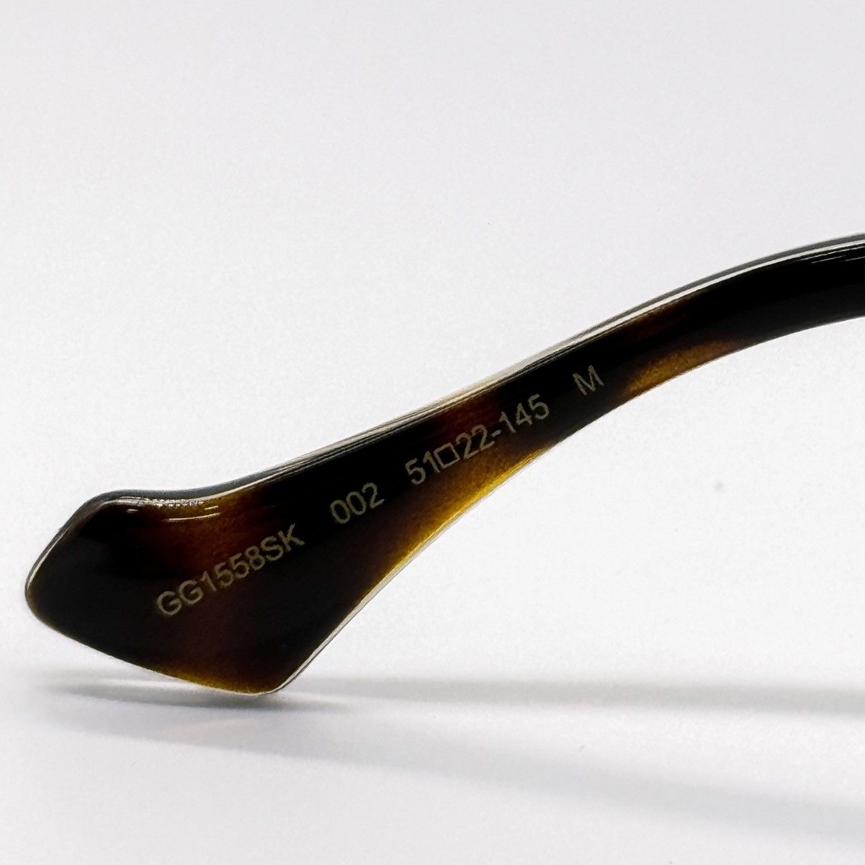 Gucci NEW GUCCI GG1558SK 002 SQUARE HAVANA BROWN WOMEN SUNGLASSES Size ONE SIZE - 8 Thumbnail