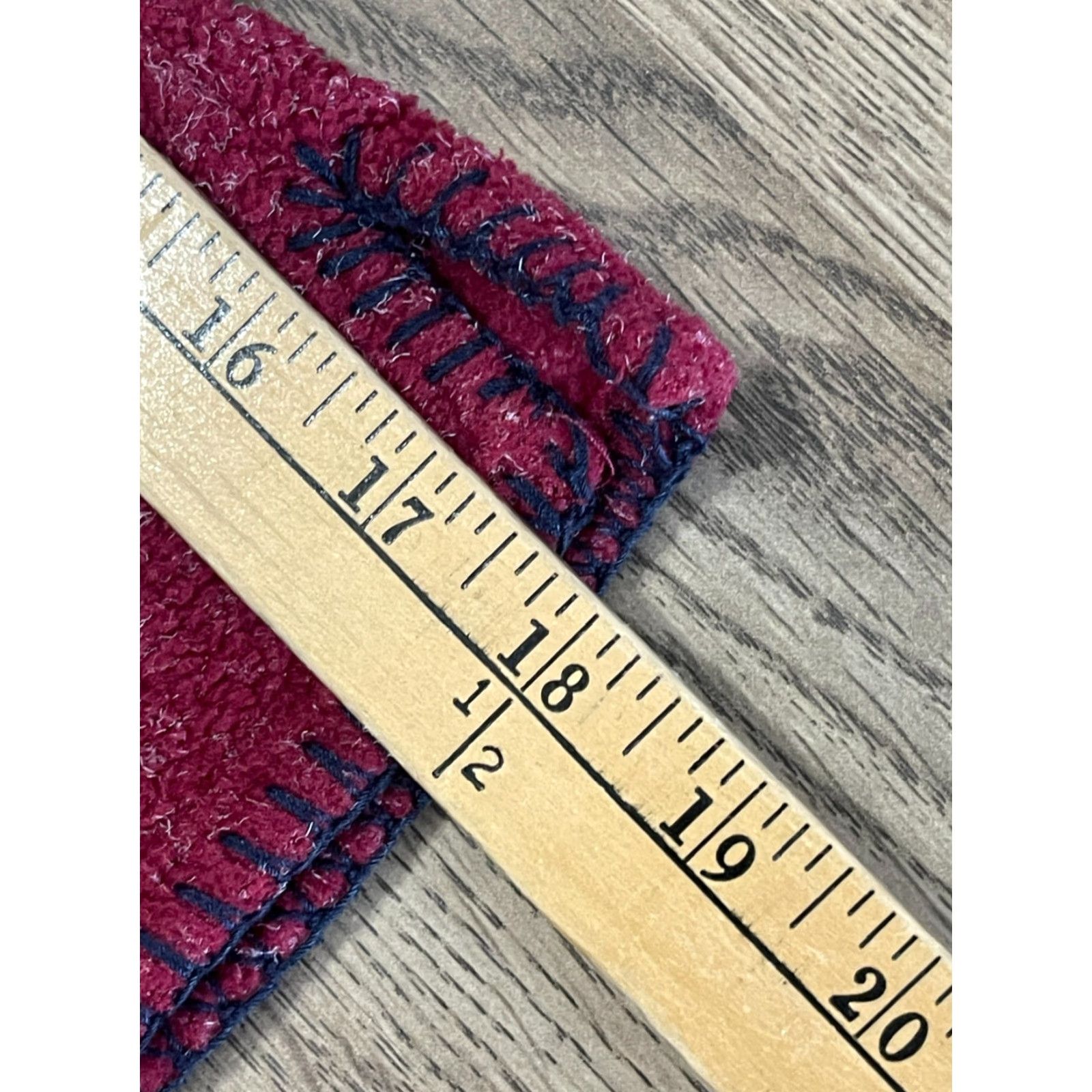 Vintage Bonnie Evans Sweater Women L Red Long Sleeve Leaves Pullover Casual Fall Spring Summer Regular Size L / US 10 / IT 46 - 6 Thumbnail
