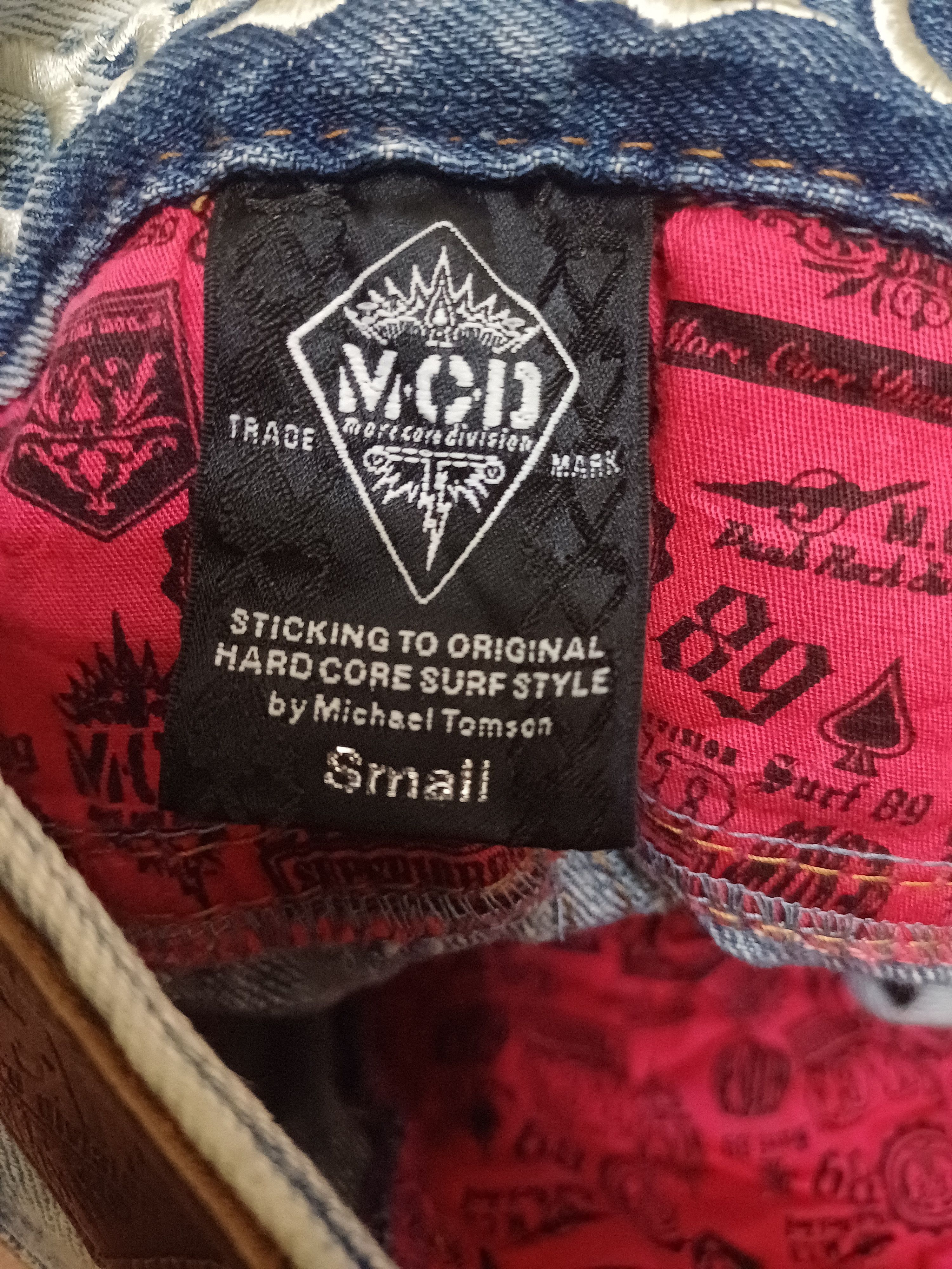 Seditionaries Crazy acid wash jeans Punk Goth Distressed MCD Jeans Size US 30 / EU 46 - 10 Thumbnail