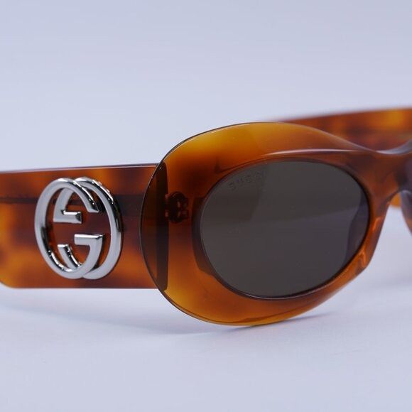 Gucci 🕶️ New Gucci GG1696S 002 Havana Sunglasses Size ONE SIZE - 2 Thumbnail