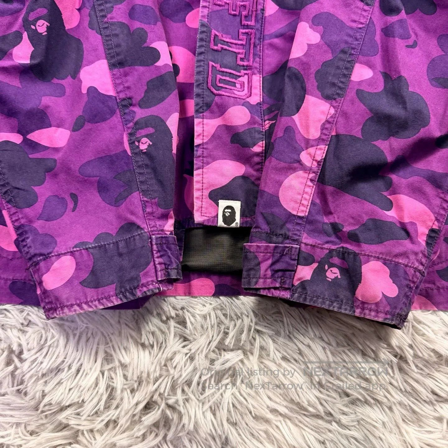 Bape bape x undefeated purple camo work shirt. Size US L / EU 52-54 / 3 - 6 Thumbnail