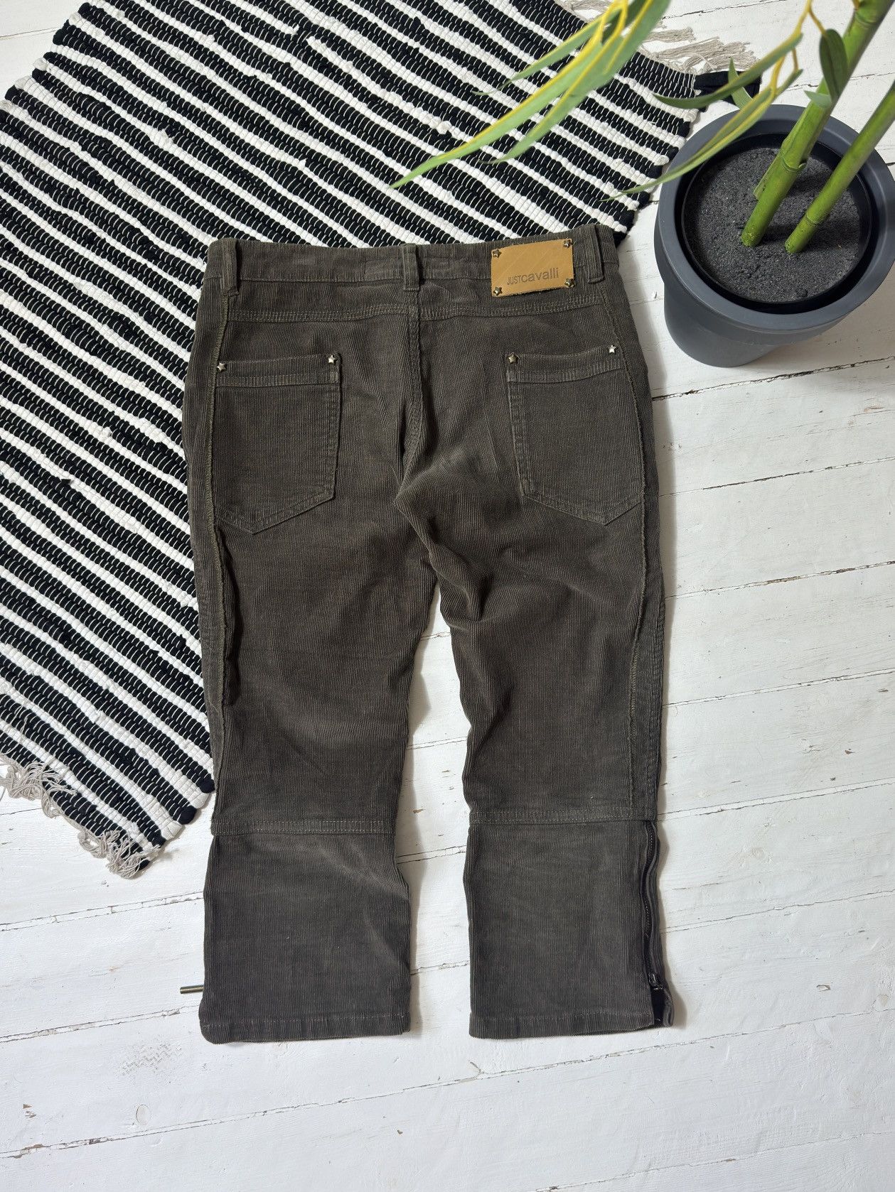 Just Cavalli VINTAGE JUST CAVALLI 2000s BREECHES Size 29" - 2 Thumbnail