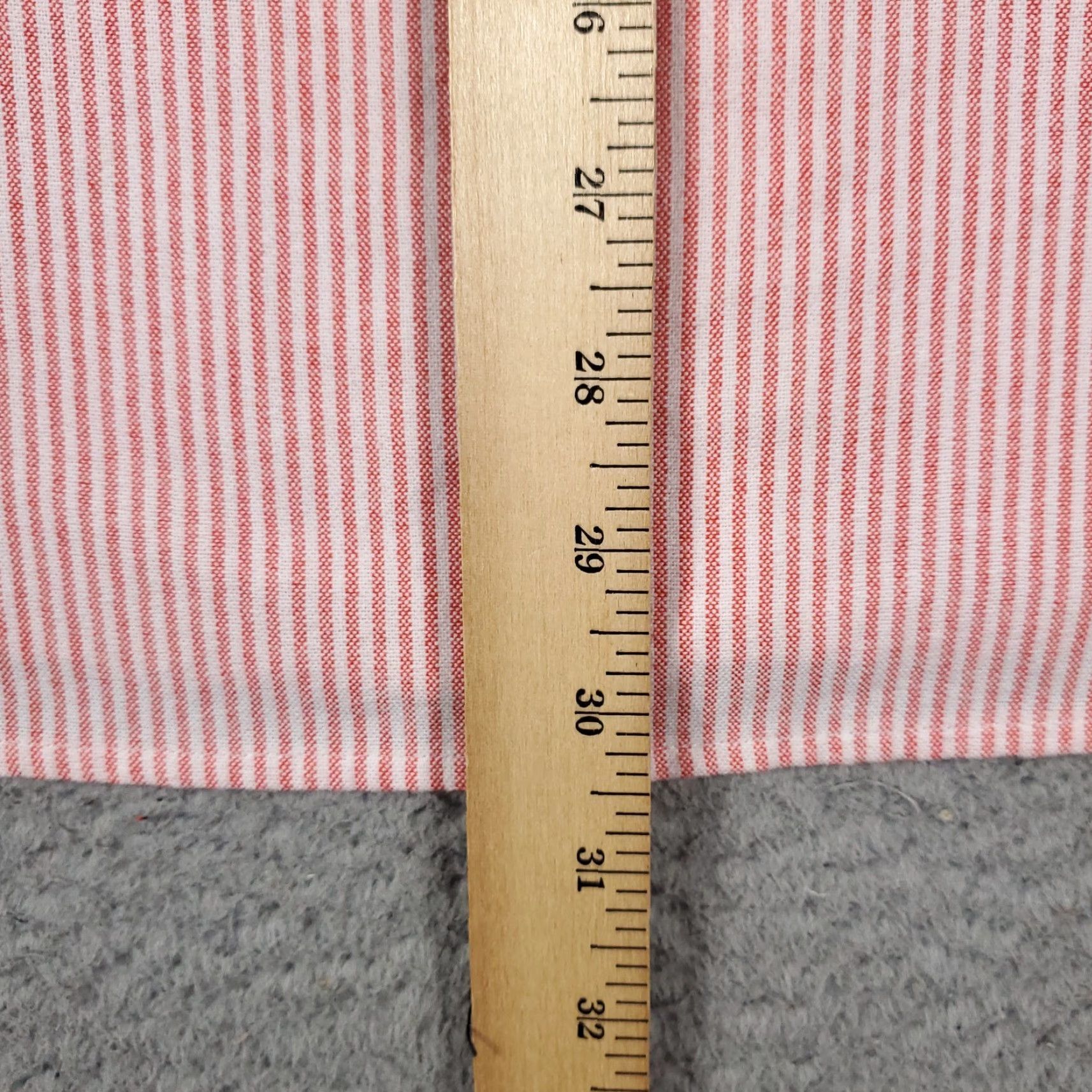 American Eagle Outfitters American Eagle Shirt Mens XL Red Striped Button-Up Long Sleeve Casual Classic Size US XL / EU 56 / 4 - 5 Thumbnail